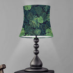 Monstera Palm Leaves Pattern Print Bell Lamp Shade