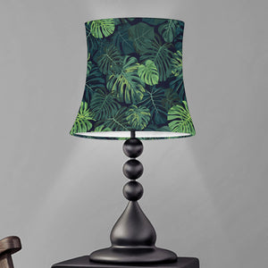 Monstera Palm Leaves Pattern Print Bell Lamp Shade