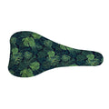 Monstera Palm Leaves Pattern Print Bicycle Seat Cover