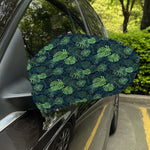 Monstera Palm Leaves Pattern Print Car Side Mirror Covers