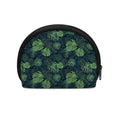 Monstera Palm Leaves Pattern Print Coin Purse