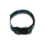 Monstera Palm Leaves Pattern Print Dog Collar