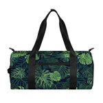 Monstera Palm Leaves Pattern Print Gym Bag