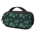 Monstera Palm Leaves Pattern Print Portable Cooler Travel Case