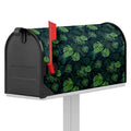 Monstera Palm Leaves Pattern Print Mailbox Cover