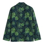 Monstera Palm Leaves Pattern Print Men's Blazer
