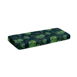 Monstera Palm Leaves Pattern Print Piano Keyboard Cover
