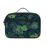 Monstera Palm Leaves Pattern Print Portable Lunch Bag