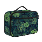 Monstera Palm Leaves Pattern Print Portable Lunch Bag