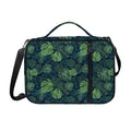Monstera Palm Leaves Pattern Print Shoulder Strap Bible Bag