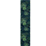 Monstera Palm Leaves Pattern Print Table Runner