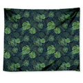 Monstera Palm Leaves Pattern Print Tapestry
