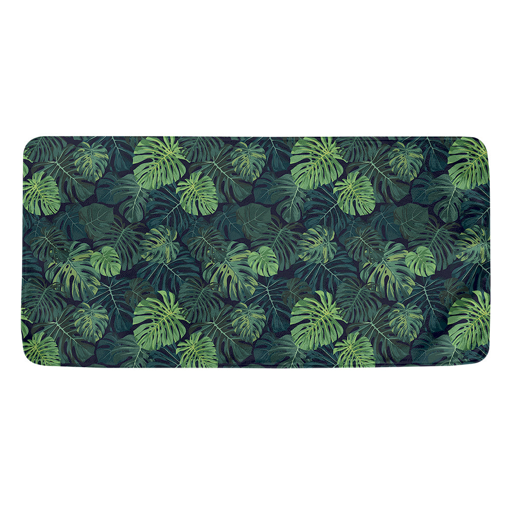 Monstera Palm Leaves Pattern Print Towel