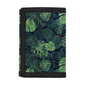 Monstera Palm Leaves Pattern Print Trifold Wallet