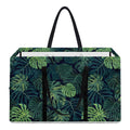 Monstera Palm Leaves Pattern Print Utility Tote Bag