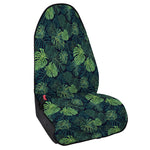 Monstera Palm Leaves Pattern Print Waterproof Car Seat Cover