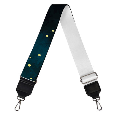 Moon And Stars Wolf Spirit Print Bag Strap