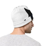 Moon And Stars Wolf Spirit Print Beanie