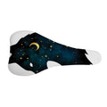Moon And Stars Wolf Spirit Print Bicycle Seat Cover