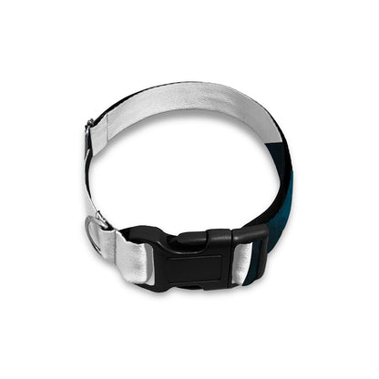 Moon And Stars Wolf Spirit Print Dog Collar