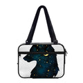 Moon And Stars Wolf Spirit Print Double Strap Bible Bag