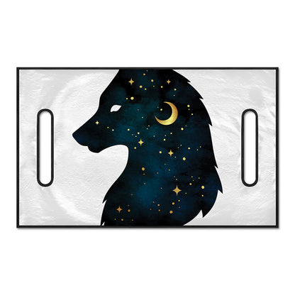 Moon And Stars Wolf Spirit Print Golf Cart Seat Cover