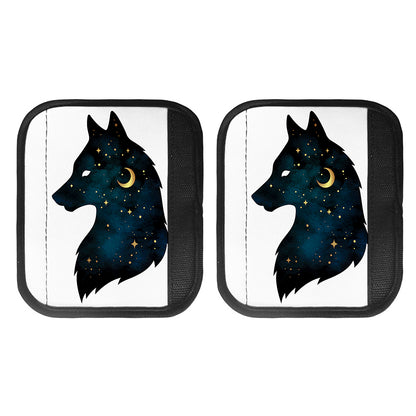 Moon And Stars Wolf Spirit Print Handle Covers