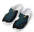 Moon And Stars Wolf Spirit Print Mesh Casual Shoes
