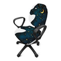 Moon And Stars Wolf Spirit Print Office Chair Cover