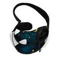 Moon And Stars Wolf Spirit Print Pet Sling Carrier