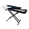 Moon And Stars Wolf Spirit Print Piano Keyboard Cover