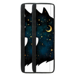 Moon And Stars Wolf Spirit Print Refrigerator Handle Covers