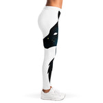 Moon And Stars Wolf Spirit Print Women's Leggings