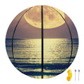 Moon Beach Print Basketball
