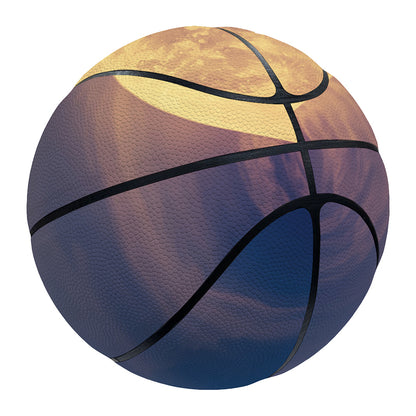 Moon Beach Print Basketball