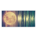 Moon Beach Print Beach Towel