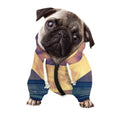 Moon Beach Print Dog Zip Up Hoodie