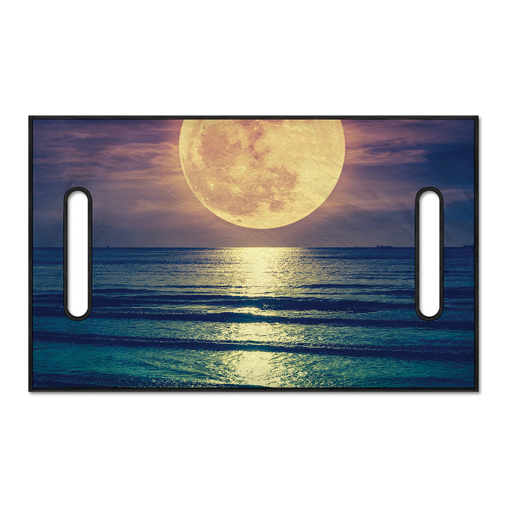 Moon Beach Print Golf Cart Seat Cover