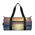 Moon Beach Print Gym Bag