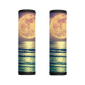 Moon Beach Print Handle Covers