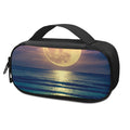 Moon Beach Print Portable Cooler Travel Case
