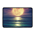 Moon Beach Print Kitchen Mat
