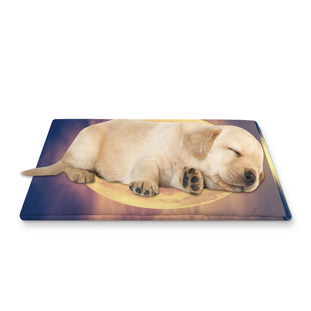 Moon Beach Print Pet Cooling Mat Cover