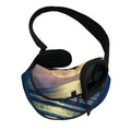 Moon Beach Print Pet Sling Carrier