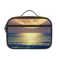 Moon Beach Print Portable Lunch Bag