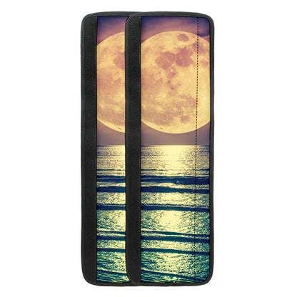 Moon Beach Print Refrigerator Handle Covers