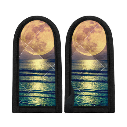 Moon Beach Print Skillet Handle Cover