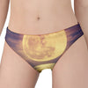 Moon Beach Print Women's Panties