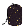 Moon Phase And Stars Pattern Print Drawstring Makeup Bag