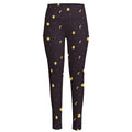 Moon Phase And Stars Pattern Print High-Waisted Pocket Leggings